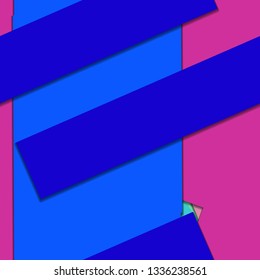 Flat material design - Creative vector trend seamless.