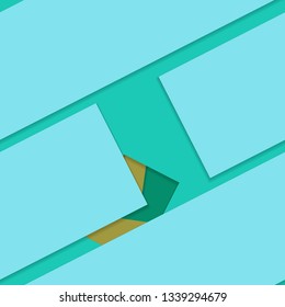 Flat material design - Creative vector trend seamless.