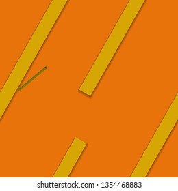 Flat material design - Creative vector trend seamless.