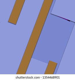 Flat material design - Creative vector trend seamless.