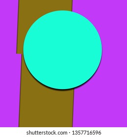 Flat material design - Creative vector trend seamless.