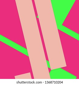 Flat material design - Creative vector trend seamless.