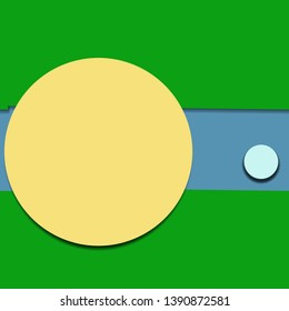 Flat material design - Creative vector trend seamless.