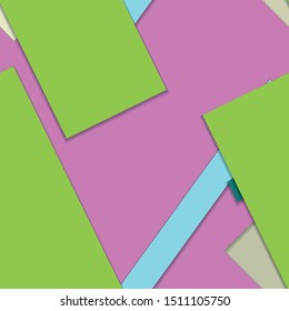 Flat Material Design Creative Vector Trend Stock Vector (Royalty Free ...