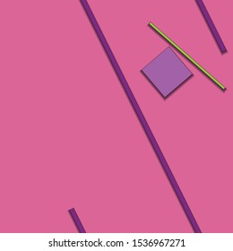 Flat material design - Creative vector trend seamless.