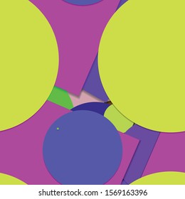 Flat material design - Creative vector trend seamless.