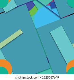 Flat Material Design Creative Vector Trend Stock Vector (Royalty Free ...
