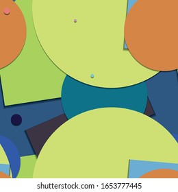 Flat Material Design Creative Vector Trend Stock Vector (Royalty Free ...
