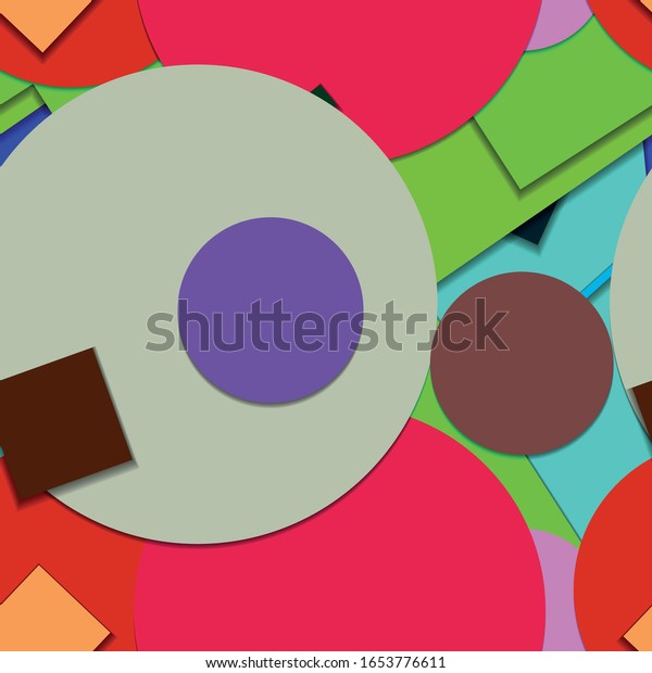 Flat Material Design Creative Vector Trend Stock Vector (Royalty Free ...