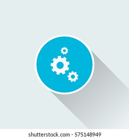 flat mechanism icon