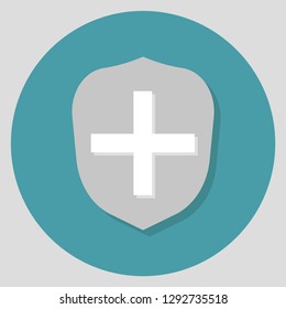 Flat Medical Icon. Vector Illustration - Vector