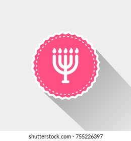 flat Menorah icon