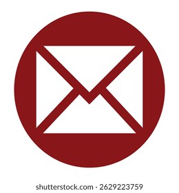 Icono de mensaje plano Icono de correo electrónico Icono de correo y Ilustración vectorial de icono de chat de burbujas