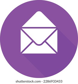 Flat Message icon vector, Inbox, Email , Envelope Mail and Bubble Chat Icon vector Illustration for web and mobile apps contact icons