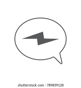 Flat Messenger icon