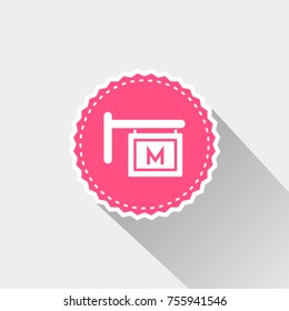 flat metro icon