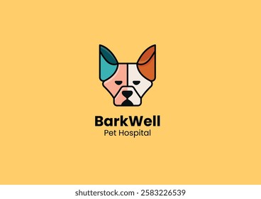 A flat and minimal logo features a clean, modern design with simple shapes, crisp lines, and a limited color palette. Stripped of unnecessary details, it focuses on clarity and versatility, making it 