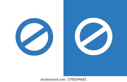 Ícone de parada plana mínima na cor vermelha, mostrando um gesto de mão e símbolo de aviso circular. Perfeito para interface de usuário (UI), aplicativo móvel, alerta de tráfego ou design de aviso de segurança. Ilustração vetorial 