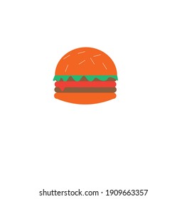 flaches oder minimalistisches Hamburger-Symbol oder -Logo