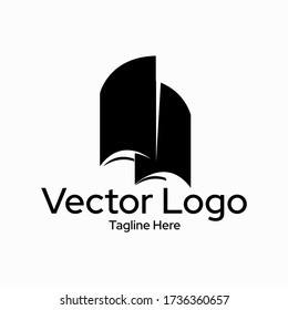 flat minimalist logo design, for commercial or editorial use