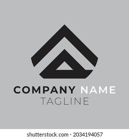 flat minimalist simple logo.
creative design.