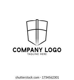 flat minimalist unique logo design, for commercial or editorial use