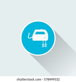flat mixer icon