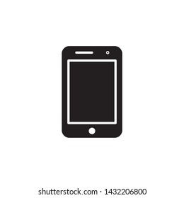 flat mobile smart phone, cellular, gadget icon symbol sign, illustration, logo template, vector, eps 10