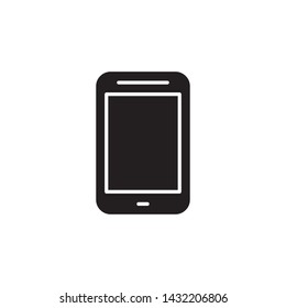 flat mobile smart phone, cellular, gadget icon symbol sign, illustration, logo template, vector, eps 10