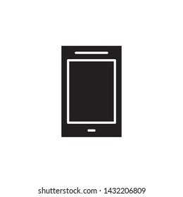 flat mobile smart phone, cellular, gadget icon symbol sign, illustration, logo template, vector, eps 10