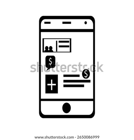 A flat mobile UI design featuring colorful app screens. Ideal for showcasing app prototypes, user experience flows, and wireframe design visuals.
