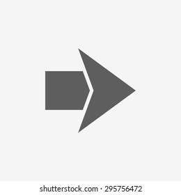 flat modern arrow