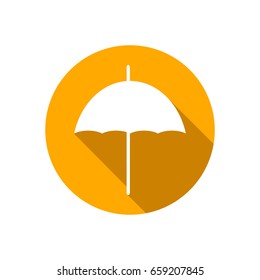 Flat modern design Icon umbrella