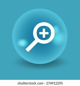 Flat modern design with shadow icon player