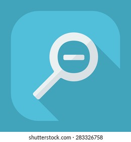 Flat modern design with shadow icon player