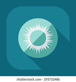 Flat modern design with shadow icon optics