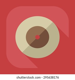 Flat modern design with shadow icon vinyl