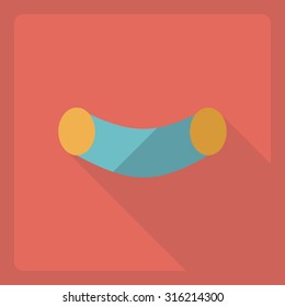 Flat modern design with shadow  Icon pasta