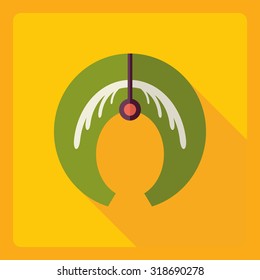 Flat modern design with shadow  Icon attribute