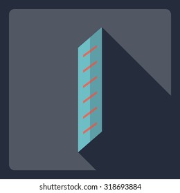 Flat modern design with shadow  Icon pasta