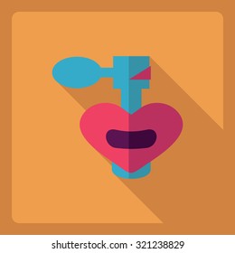 Flat modern design with shadow  Icon deodorant