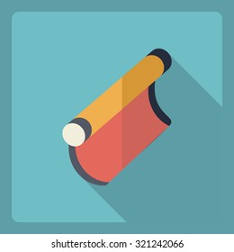 Flat modern design with shadow  Icon attribute