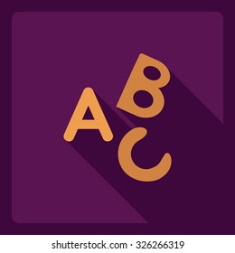 Flat modern design with shadow  Icon pasta