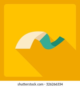Flat modern design with shadow  Icon pasta