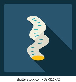Flat modern design with shadow  Icon pasta