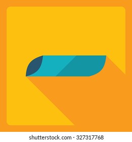 Flat modern design with shadow  Icon pasta