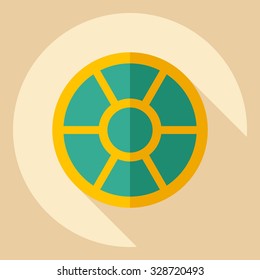 Flat modern design with shadow  Icon pasta