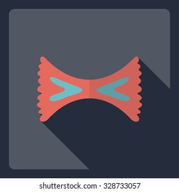 Flat modern design with shadow  Icon pasta