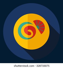 Flat modern design with shadow  Icon attribute