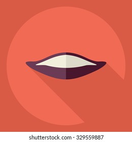 Flat modern design with shadow  Icon pasta